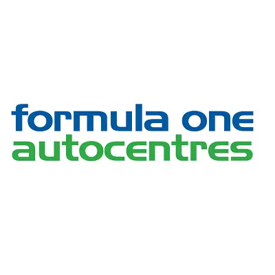 Formula One Autocentres Servicing logo, UK.
