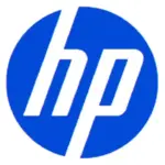 HP UK Computers logo, UK.