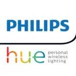Philips Hue Smart Things logo, UK.