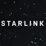 Starlink Satellite Internet logo, UK.
