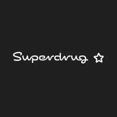 Superdrug Health and Beauty logo, UK.