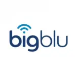 Bigblu Broadband Satellite Internet logo, UK.